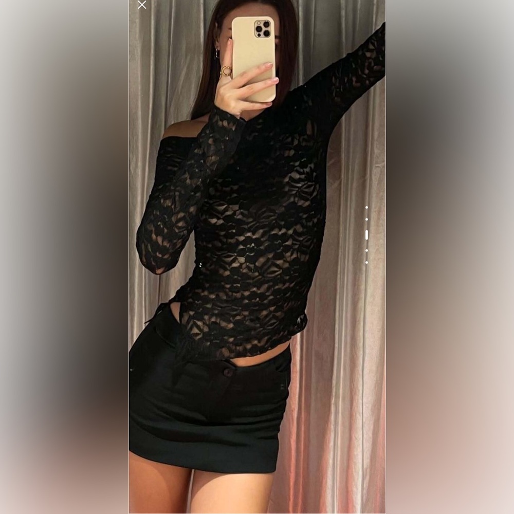 New! Bershka Black mini skirt